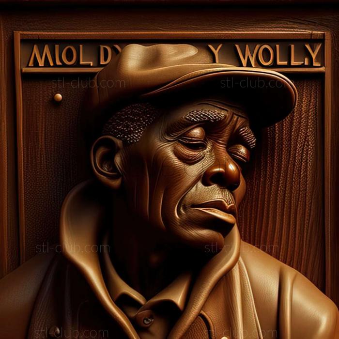 3D model Archibald Motley American artist (STL)